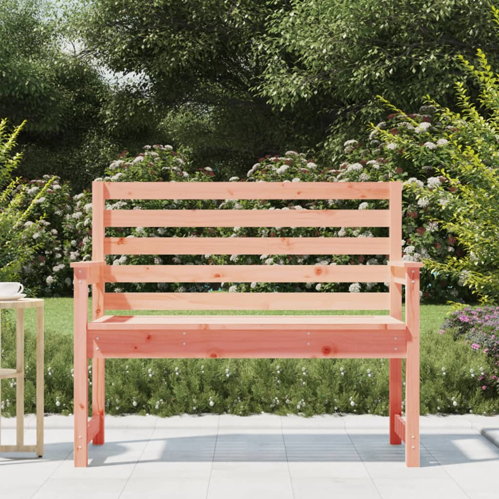 vidaXL Bancă de grădină, 109x48x91,5 cm, lemn masiv Douglas vidaXL Bancă de grădină, 109x48x91,5 cm, lemn masiv Douglas