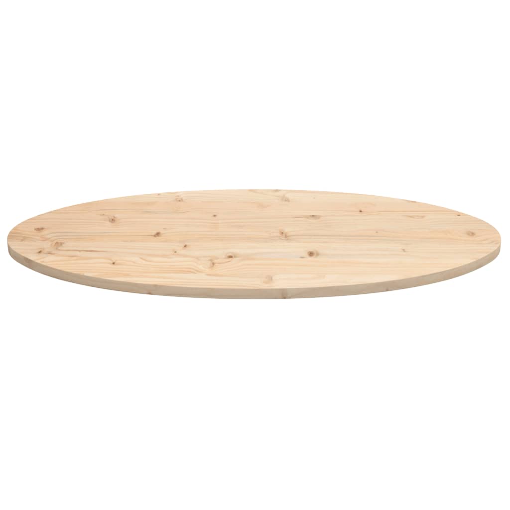 vidaXL Blat de masă, 100x50x2,5 cm, lemn masiv de pin, oval vidaXL Blat de masă, 100x50x2,5 cm, lemn masiv de pin, oval
