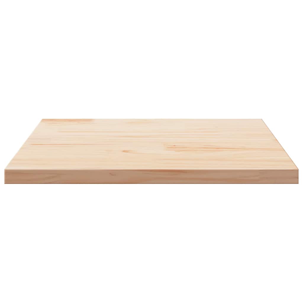vidaXL Blat de masă, 70x70x2,5 cm, lemn masiv de pin, pătrat