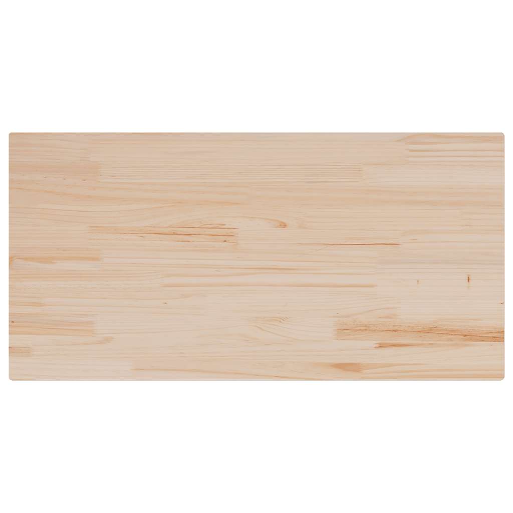 vidaXL Blat de masă, 100x60x2,5 cm, lemn masiv de pin, dreptunghiular vidaXL Blat de masă, 100x60x2,5 cm, lemn masiv de pin, dreptunghiular