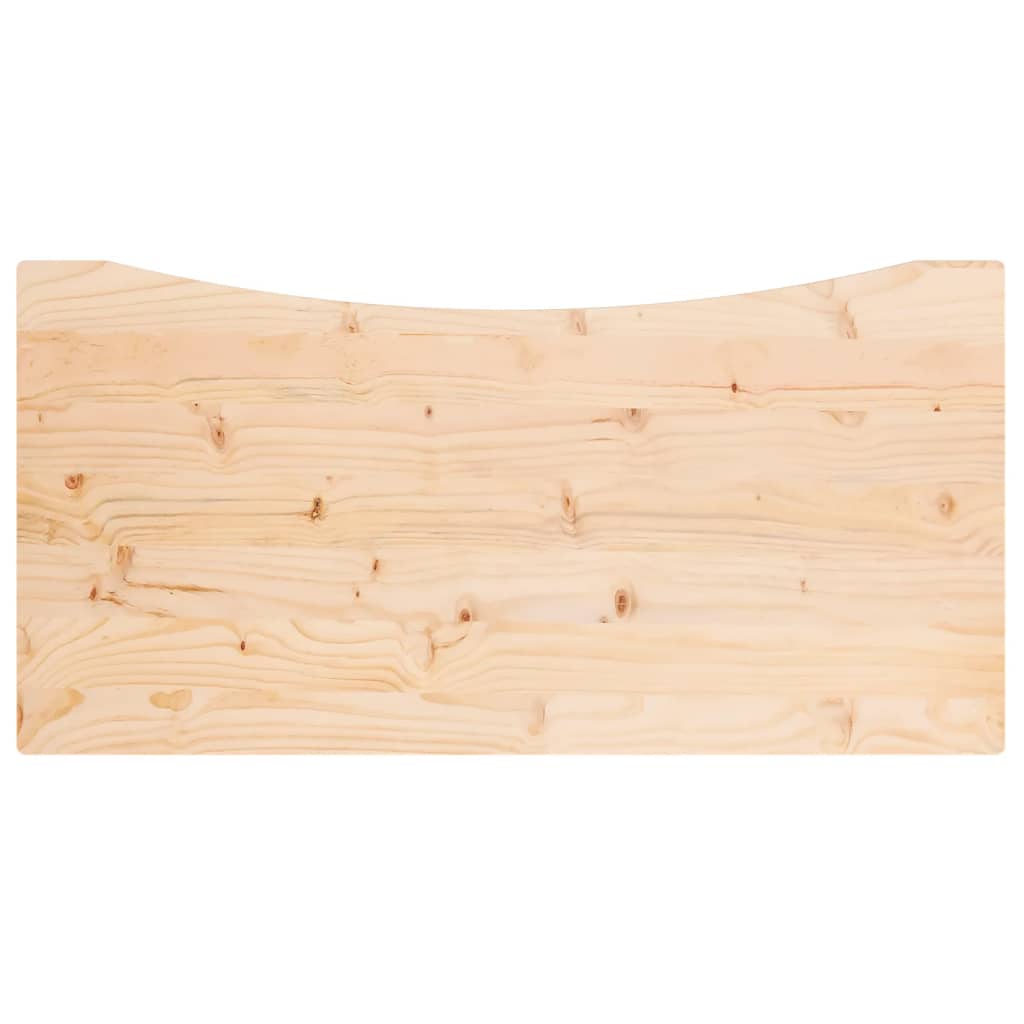 vidaXL Blat de birou, 110x55x2,5 cm, lemn masiv de pin vidaXL Blat de birou, 110x55x2,5 cm, lemn masiv de pin