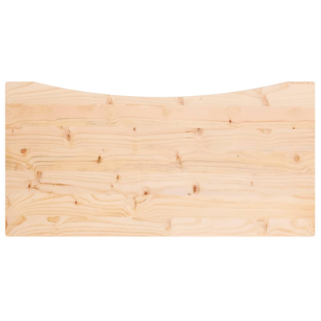 vidaXL Blat de birou, 100x60x2,5 cm, lemn masiv de pin vidaXL Blat de birou, 100x60x2,5 cm, lemn masiv de pin