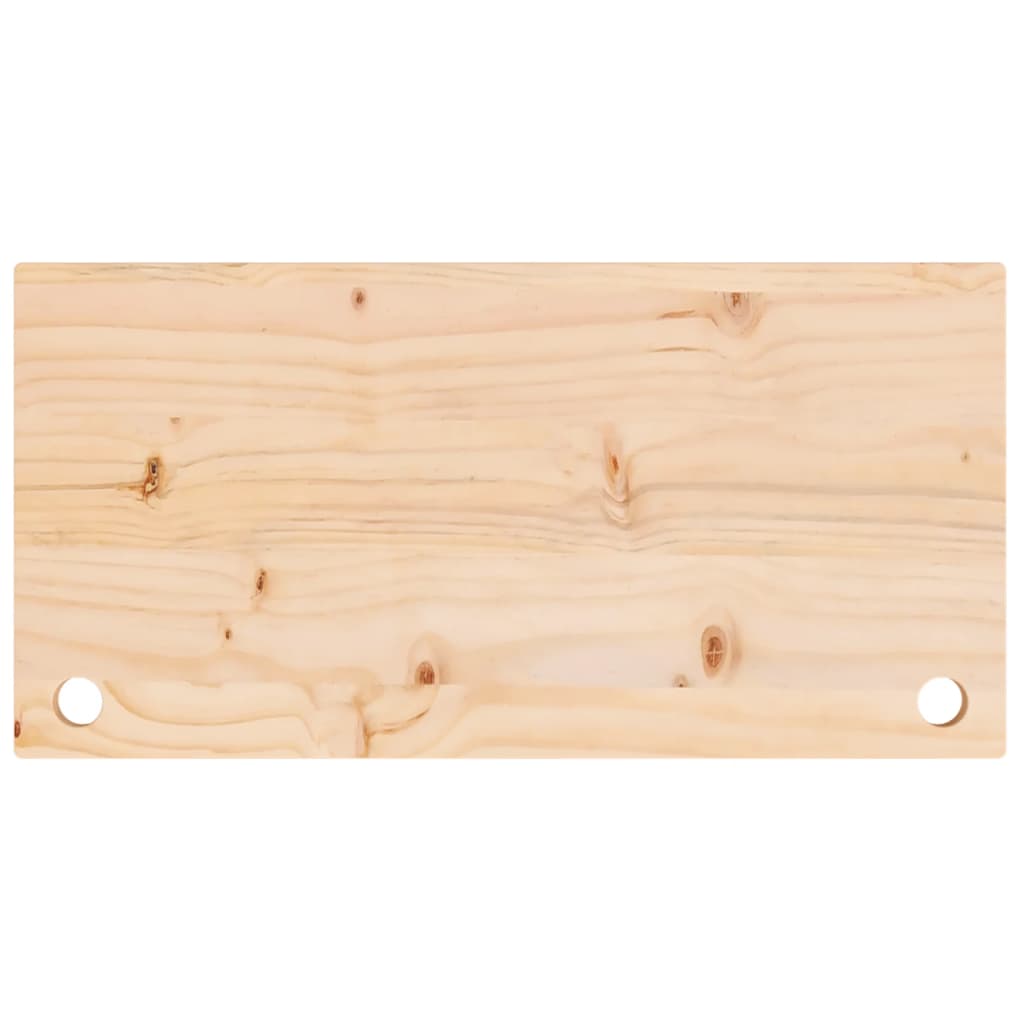 vidaXL Blat de birou, 80x40x2,5 cm, lemn masiv de pin vidaXL Blat de birou, 80x40x2,5 cm, lemn masiv de pin