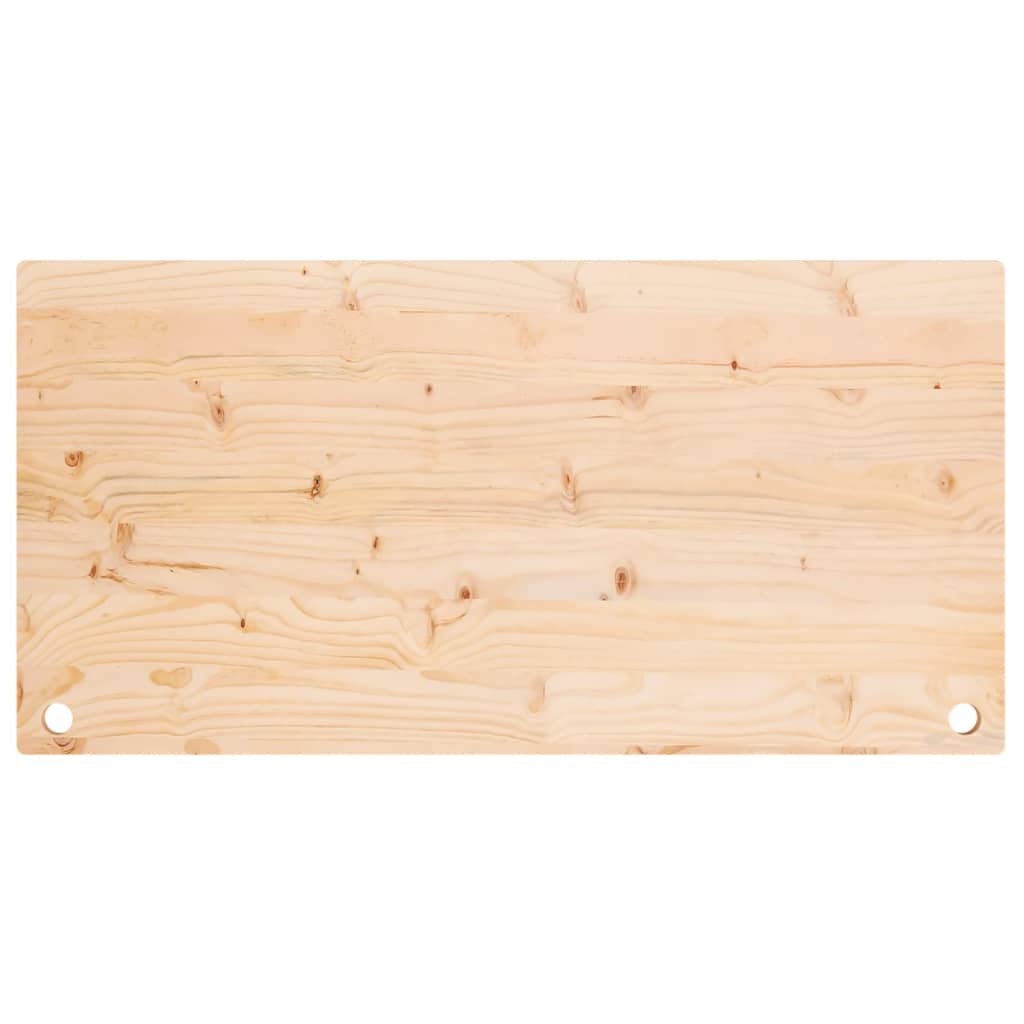 vidaXL Blat de birou, 100x50x2,5 cm, lemn masiv de pin vidaXL Blat de birou, 100x50x2,5 cm, lemn masiv de pin