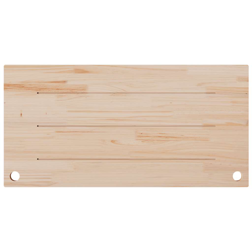 vidaXL Blat de birou, 110x55x2,5 cm, lemn masiv de pin