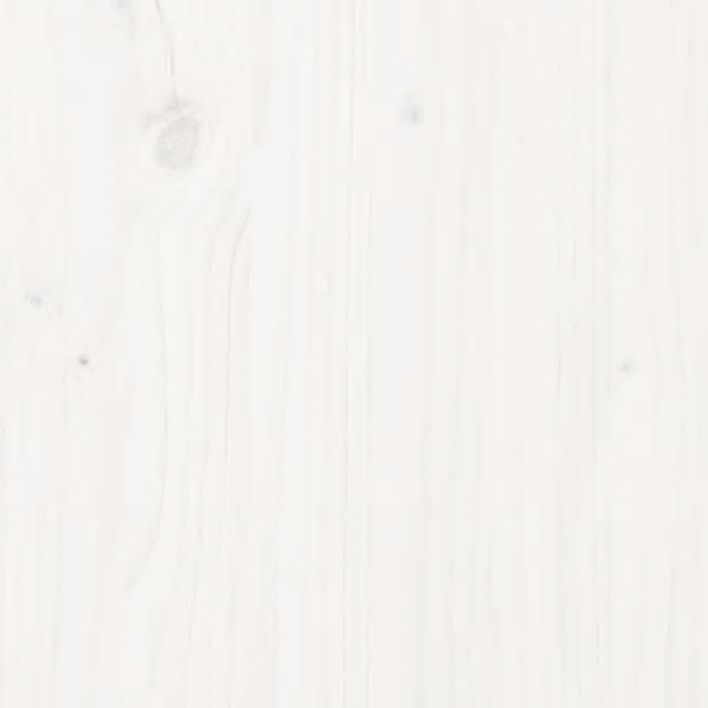 vidaXL Blat de birou, alb, 100x60x2,5 cm, lemn masiv de pin vidaXL Blat de birou, alb, 100x60x2,5 cm, lemn masiv de pin