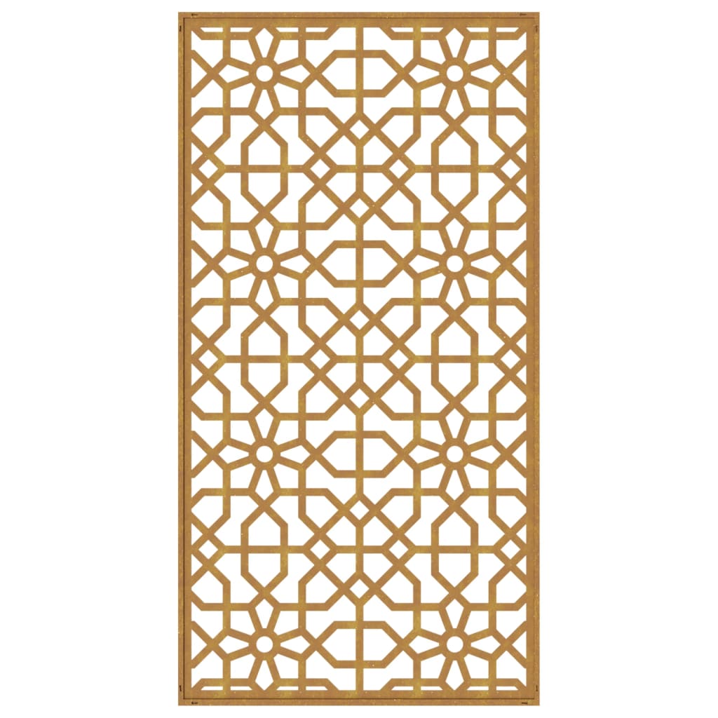 vidaXL Decor perete de grădină 105x55 cm design Maur oțel Corten vidaXL Decor perete de grădină 105x55 cm design Maur oțel Corten