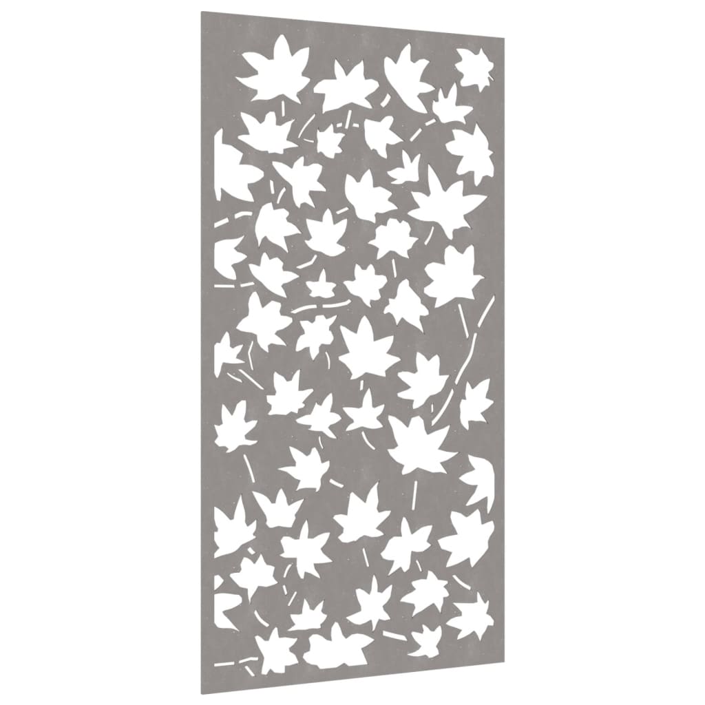 vidaXL Decor de perete 105x55 cm design frunze arțar oțel Corten vidaXL Decor de perete 105x55 cm design frunze arțar oțel Corten