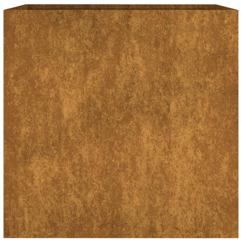 vidaXL Jardinieră, 40x41x40 cm, oțel corten vidaXL Jardinieră, 40x41x40 cm, oțel corten