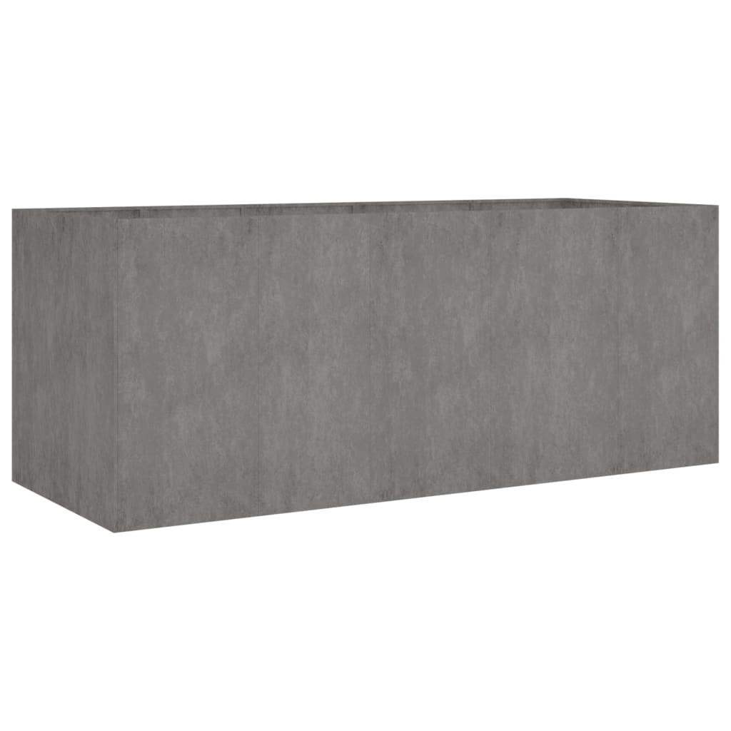 vidaXL Strat înălțat de grădină, 200x80x80 cm, oțel corten