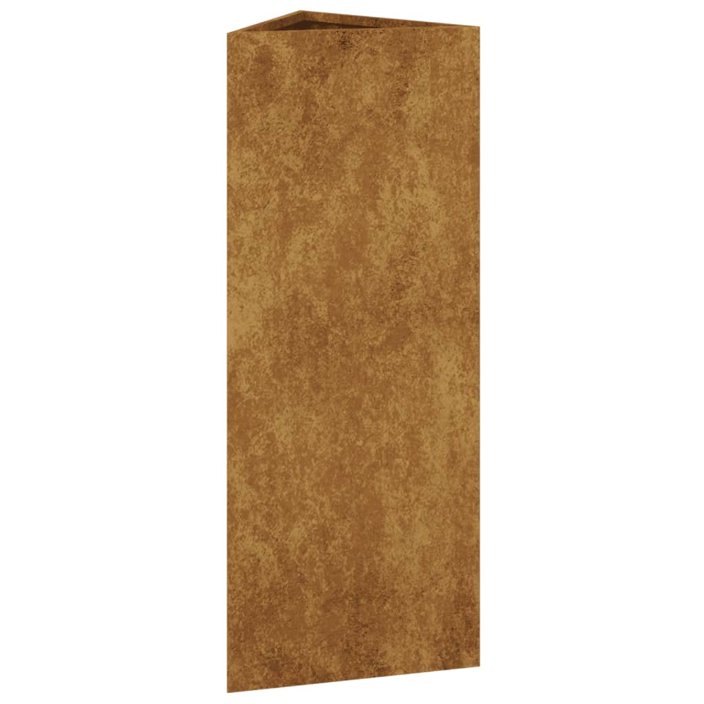 vidaXL Jardinieră de grădină, 30x26x75 cm, oțel corten vidaXL Jardinieră de grădină, 30x26x75 cm, oțel corten