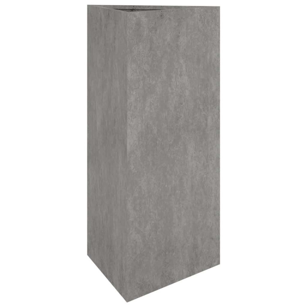 vidaXL Jardinieră de grădină, 40x34,5x75 cm, oțel corten vidaXL Jardinieră de grădină, 40x34,5x75 cm, oțel corten