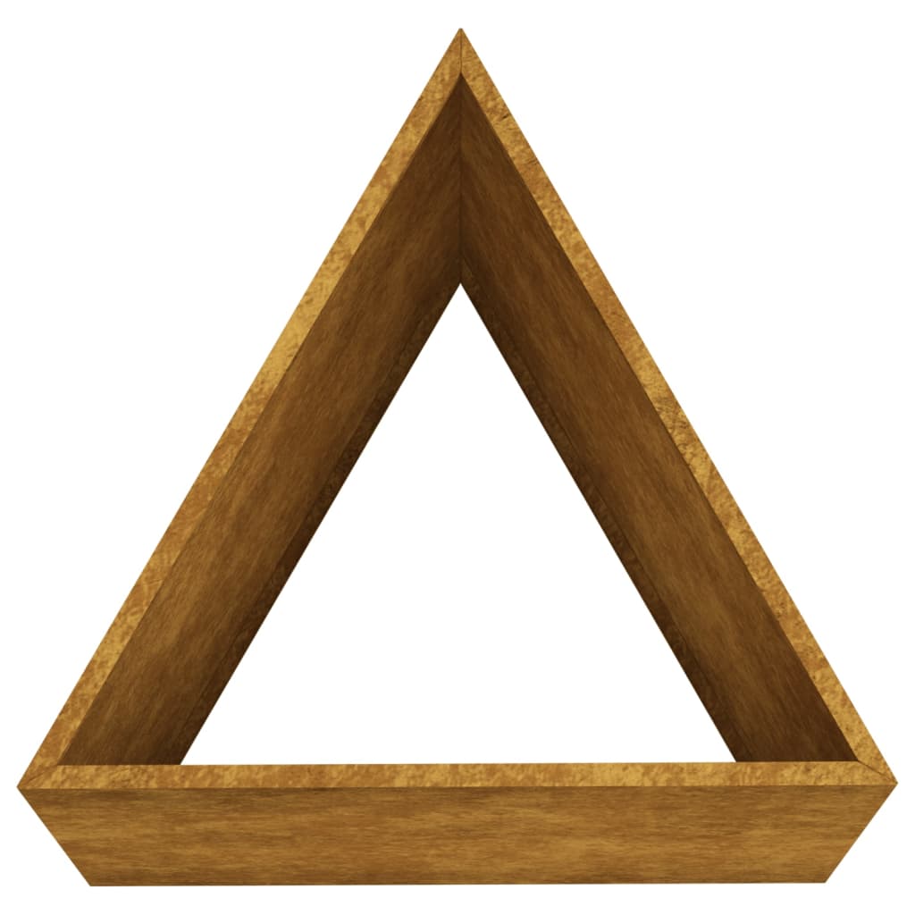 vidaXL Jardinieră de grădină, 40x34,5x75 cm, oțel corten vidaXL Jardinieră de grădină, 40x34,5x75 cm, oțel corten