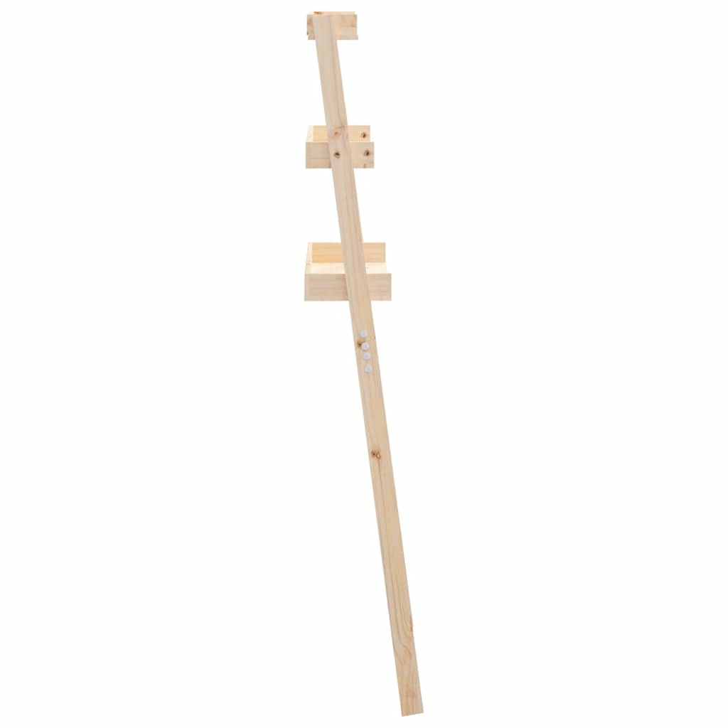 vidaXL Raft de toaletă, 63,5x32x179 cm, lemn masiv de pin vidaXL Raft de toaletă, 63,5x32x179 cm, lemn masiv de pin