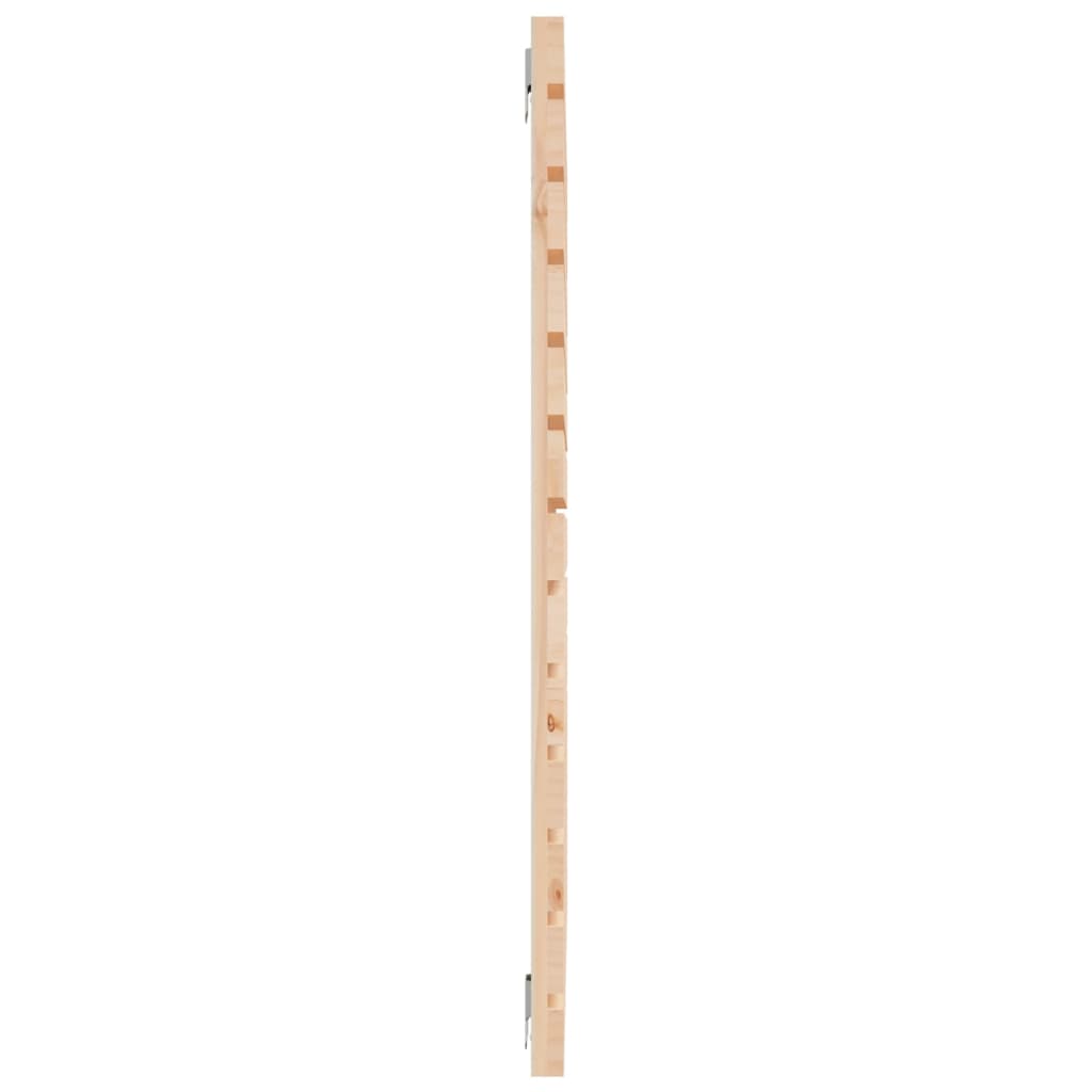vidaXL Tăblie de pat pentru perete, 106x3x91,5 cm, lemn masiv de pin