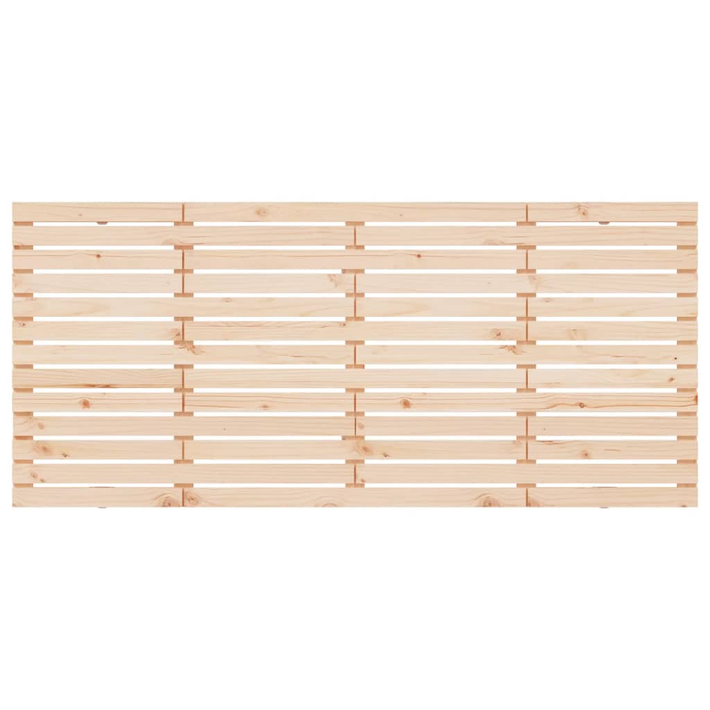 vidaXL Tăblie de pat pentru perete, 206x3x91,5 cm, lemn masiv de pin
