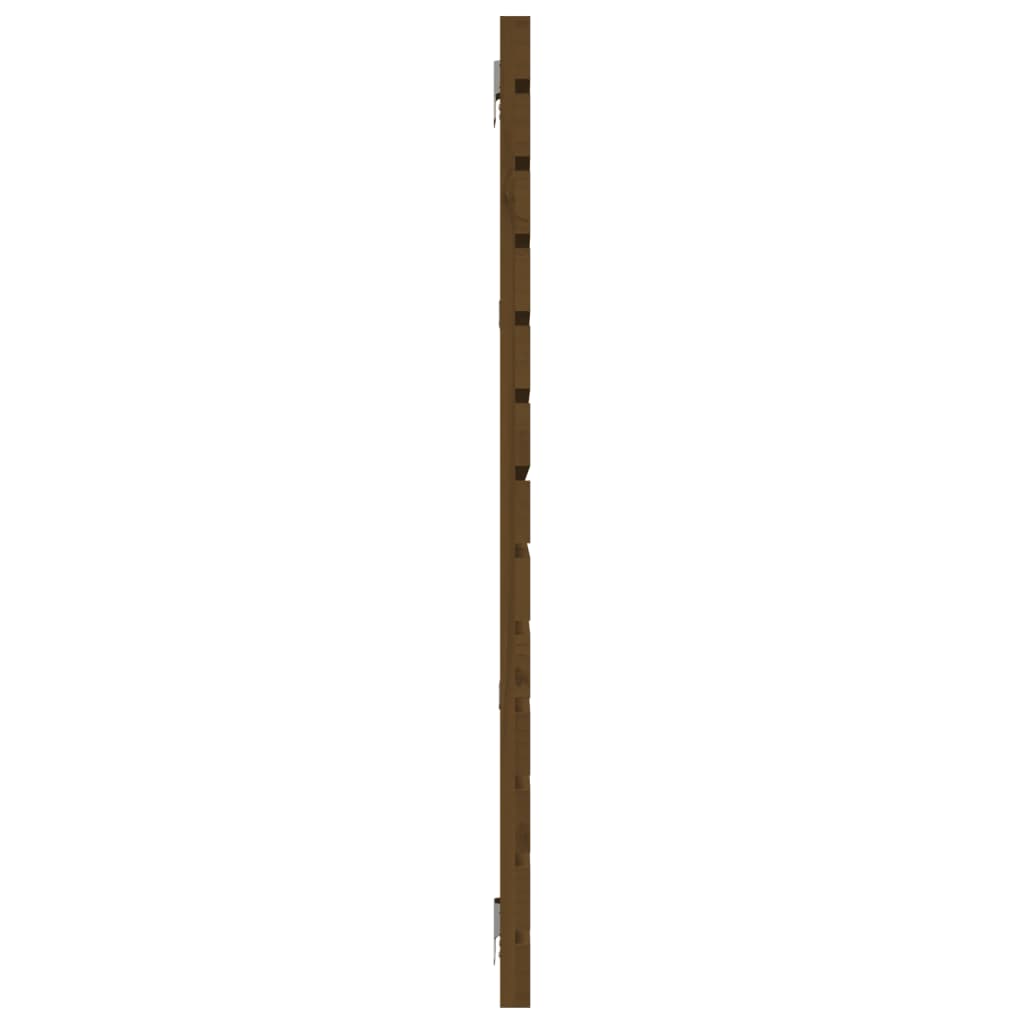 vidaXL Tăblie de pat pentru perete, maro miere, 206x3x91,5 cm lemn pin vidaXL Tăblie de pat pentru perete, maro miere, 206x3x91,5 cm lemn pin