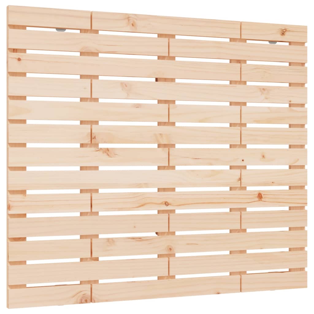vidaXL Tăblie de pat pentru perete, 96x3x91,5 cm, lemn masiv de pin