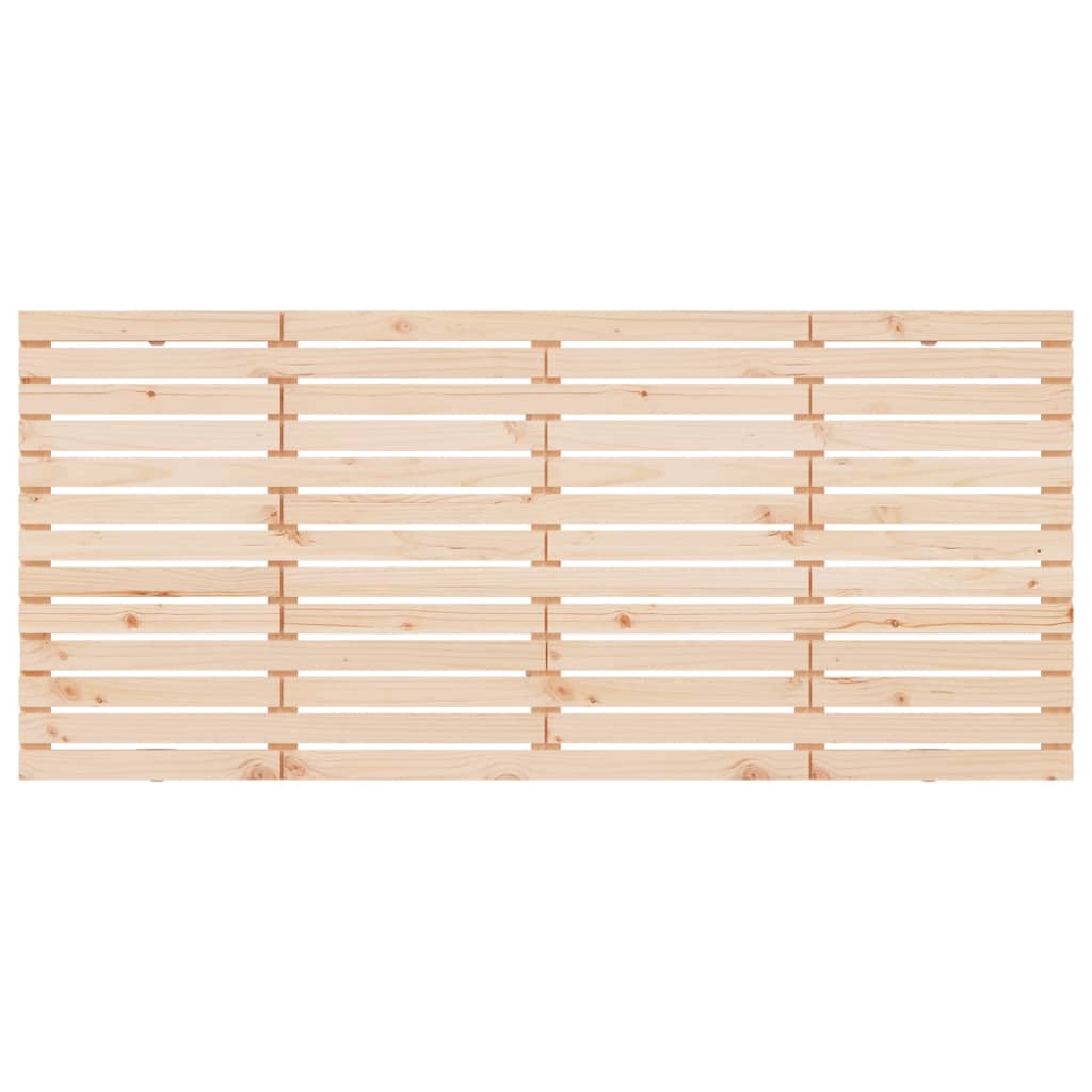 vidaXL Tăblie de pat pentru perete, 166x3x91,5 cm, lemn masiv de pin