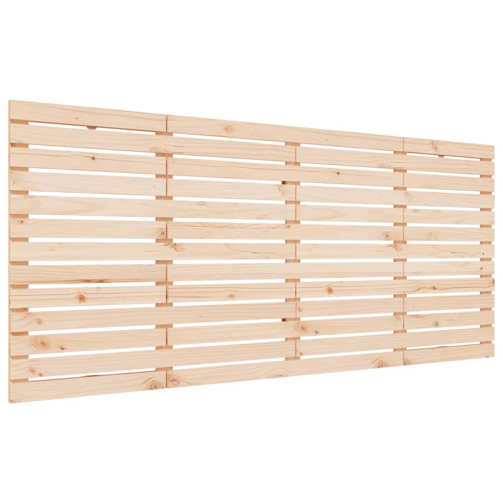 vidaXL Tăblie de pat pentru perete, 186x3x91,5 cm, lemn masiv de pin