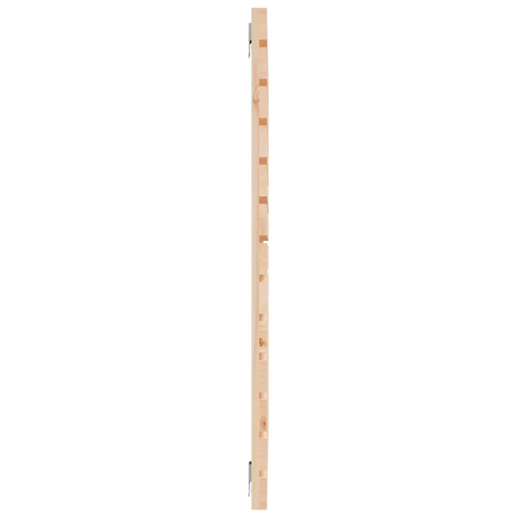 vidaXL Tăblie de pat pentru perete, 141x3x91,5 cm, lemn masiv de pin