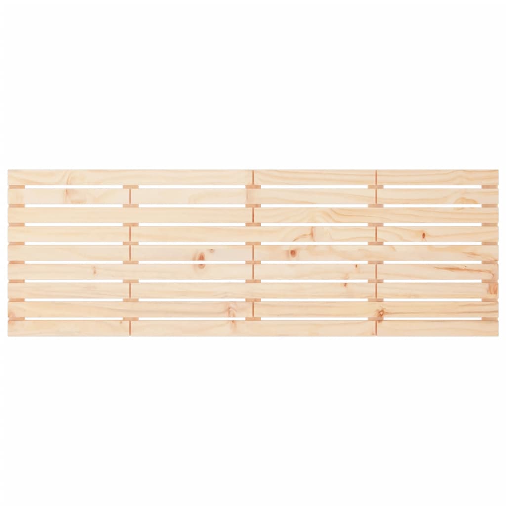 vidaXL Tăblie de pat pentru perete, 206x3x63 cm, lemn masiv de pin