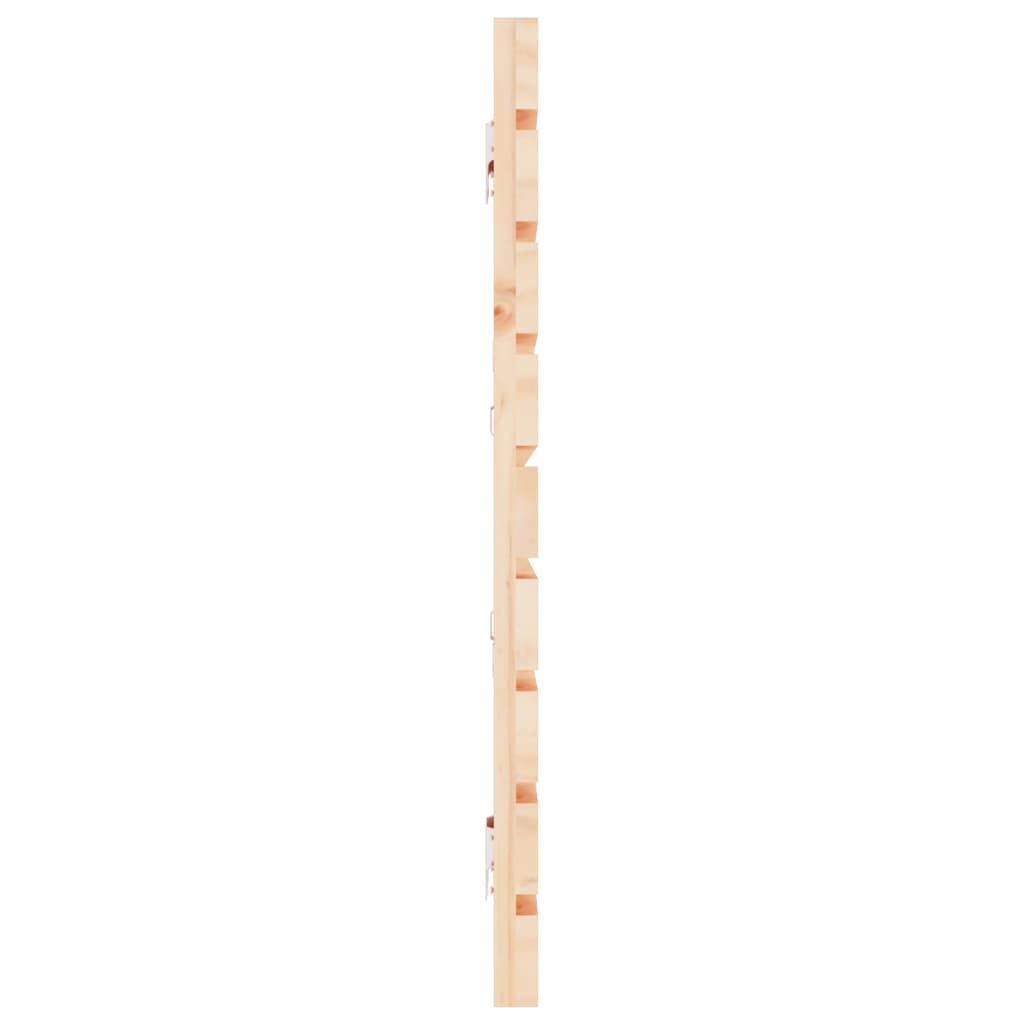 vidaXL Tăblie de pat pentru perete, 206x3x63 cm, lemn masiv de pin