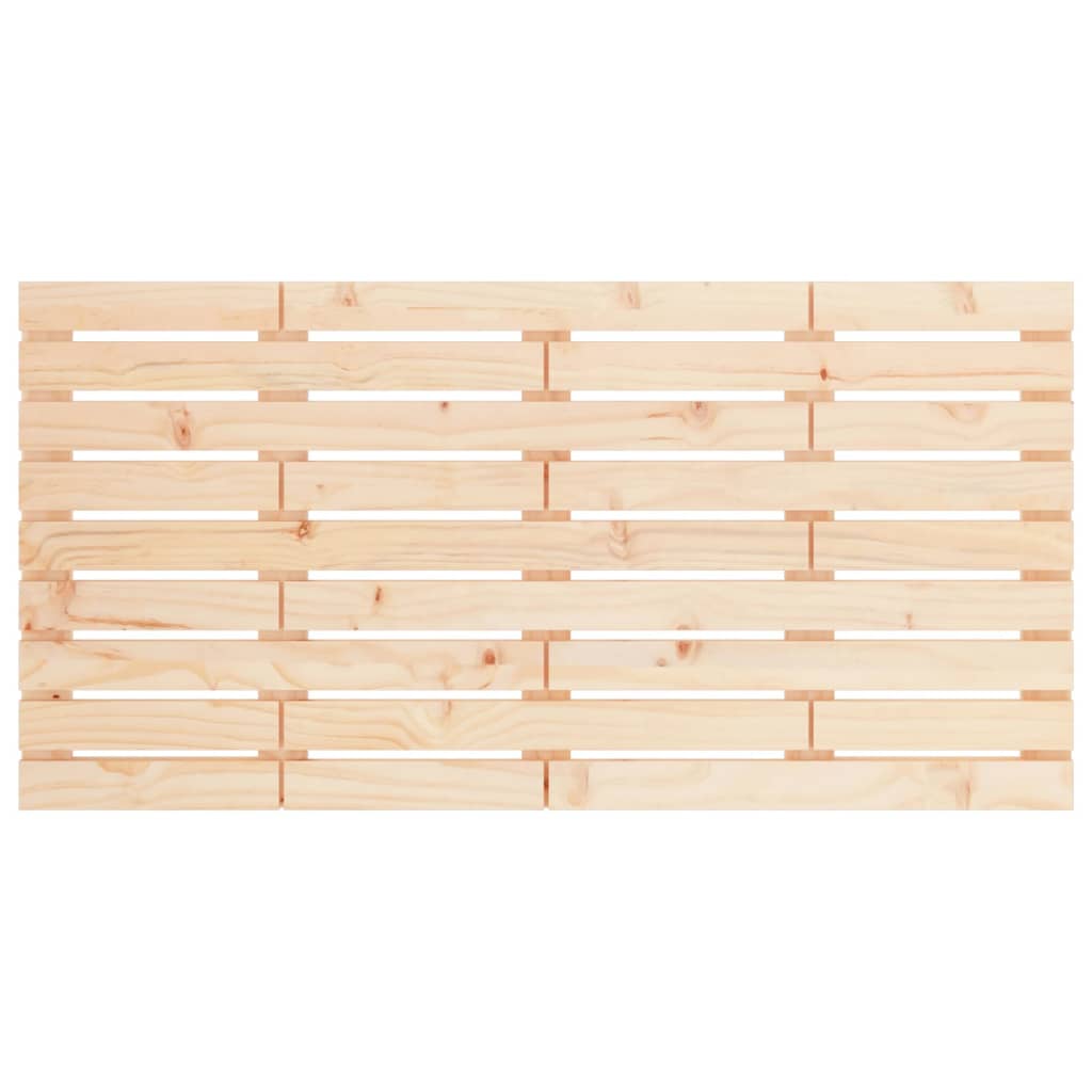 vidaXL Tăblie de pat pentru perete, 146x3x63 cm, lemn masiv de pin