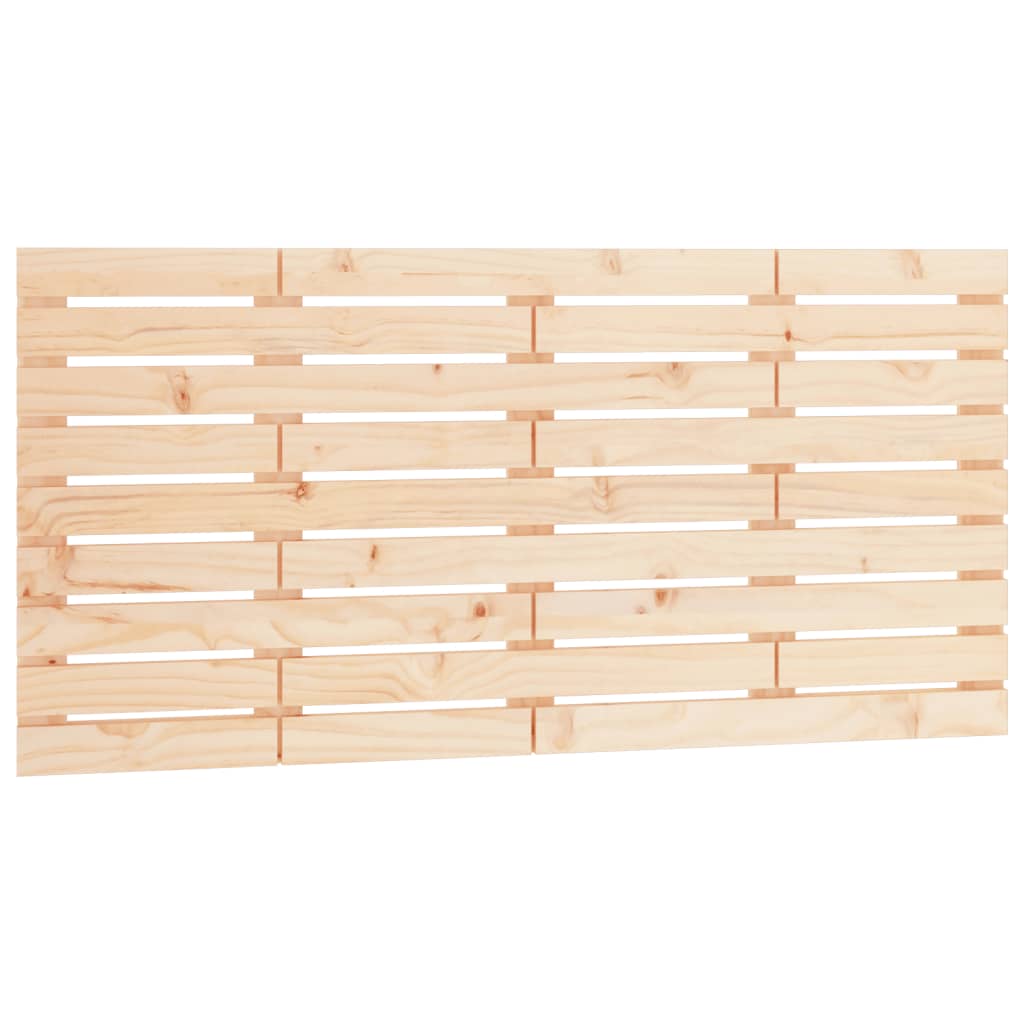 vidaXL Tăblie de pat pentru perete, 156x3x63 cm, lemn masiv de pin