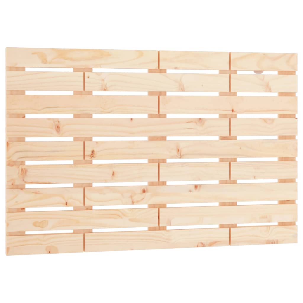vidaXL Tăblie de pat pentru perete, 81x3x63 cm, lemn masiv de pin