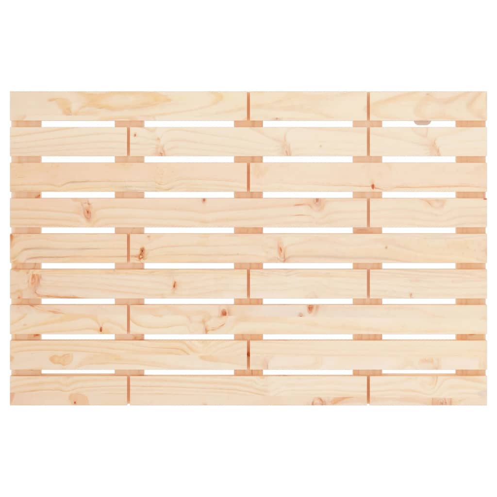vidaXL Tăblie de pat pentru perete, 81x3x63 cm, lemn masiv de pin