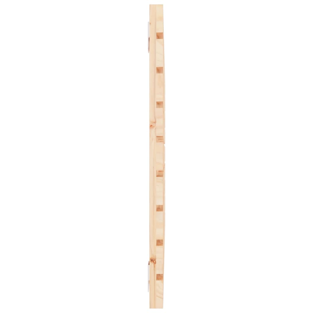 vidaXL Tăblie de pat pentru perete, 81x3x63 cm, lemn masiv de pin