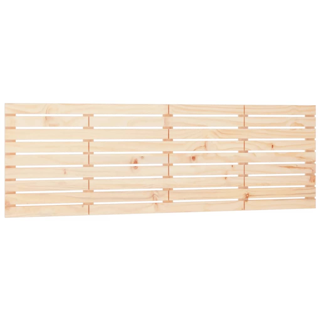 vidaXL Tăblie de pat pentru perete, 166x3x63 cm, lemn masiv de pin