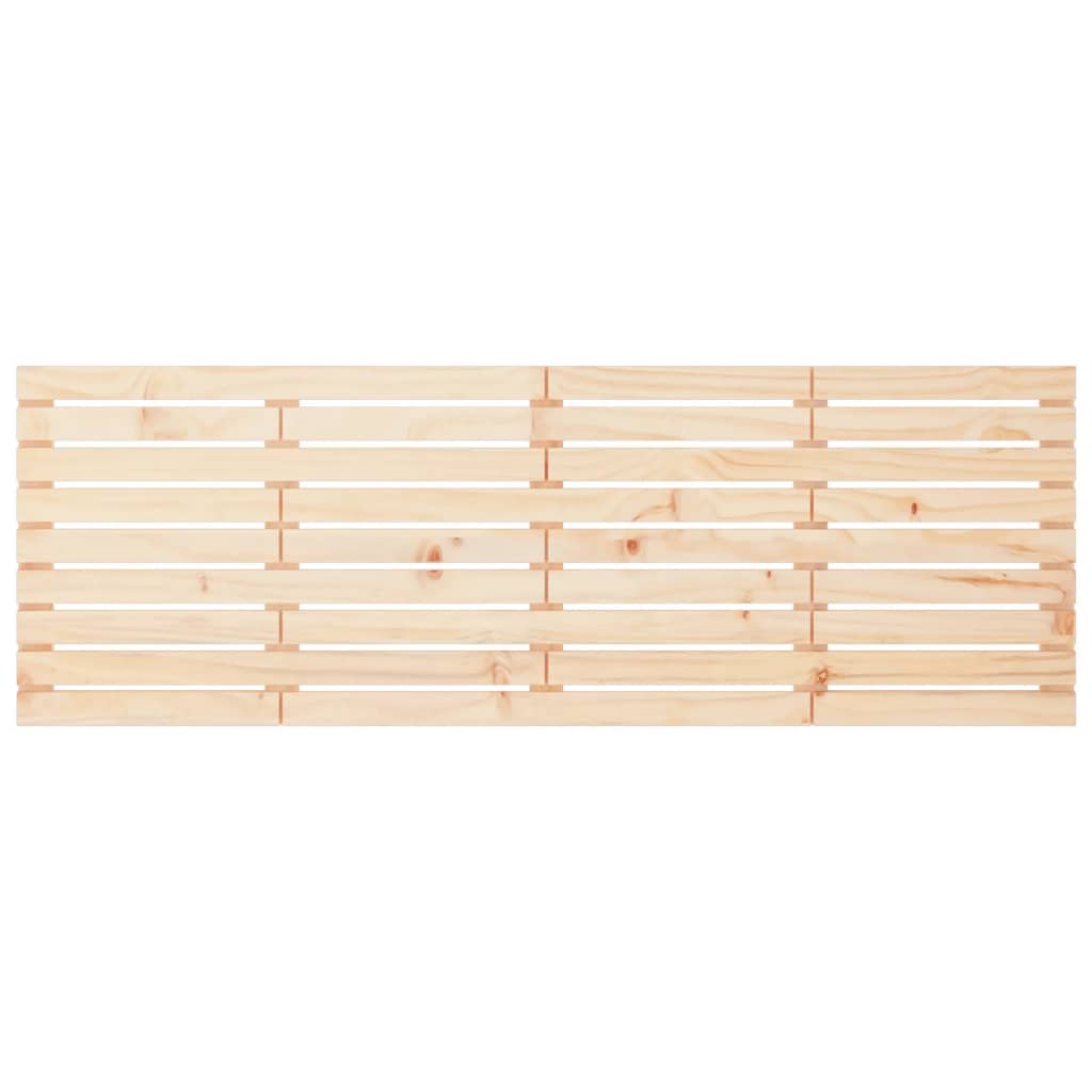 vidaXL Tăblie de pat pentru perete, 166x3x63 cm, lemn masiv de pin