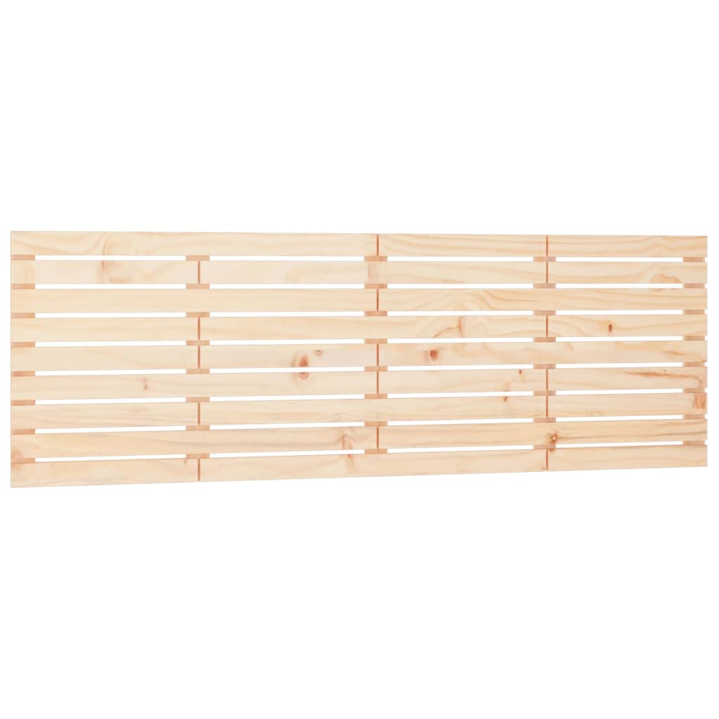 vidaXL Tăblie de pat pentru perete, 186x3x63 cm, lemn masiv de pin