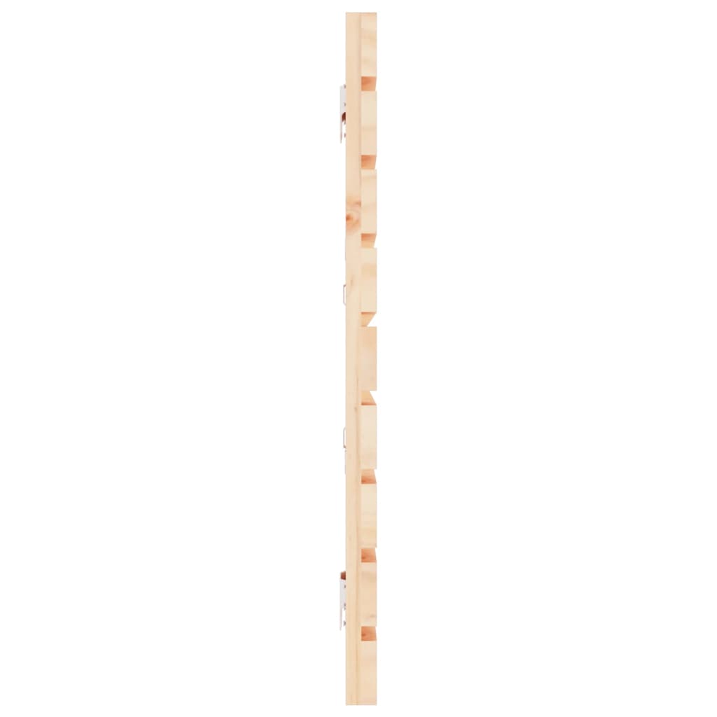 vidaXL Tăblie de pat pentru perete, 186x3x63 cm, lemn masiv de pin