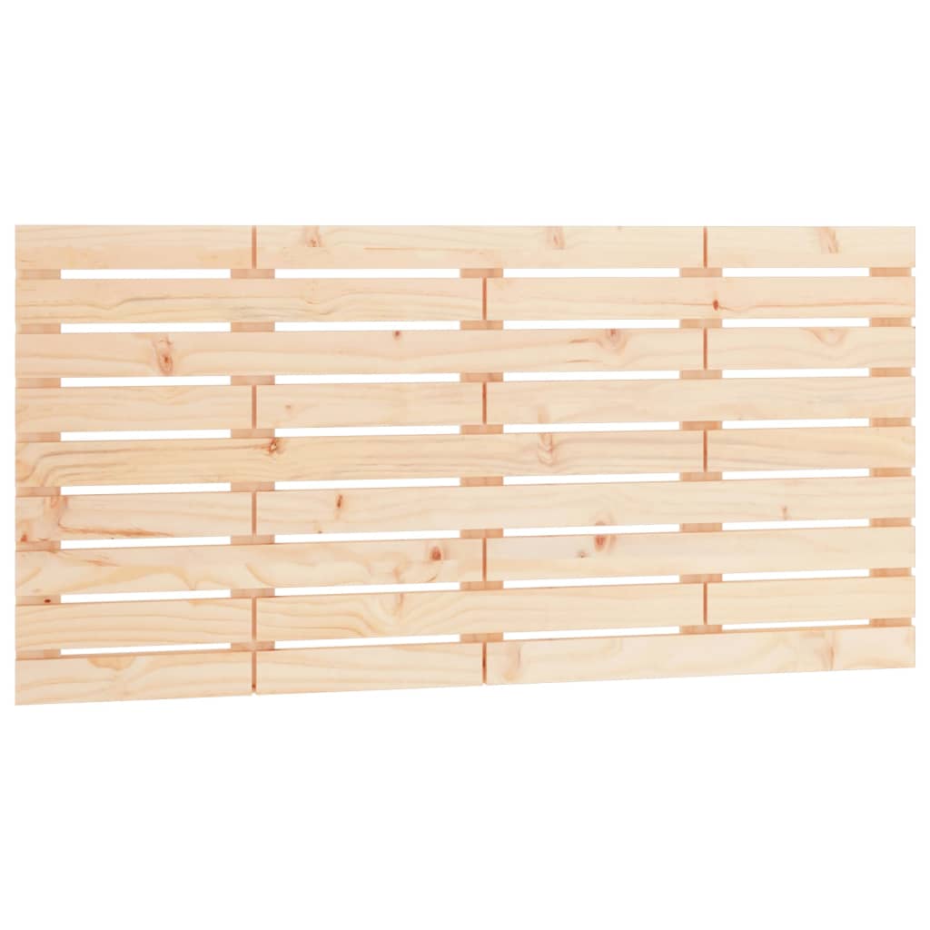vidaXL Tăblie de pat pentru perete, 141x3x63 cm, lemn masiv de pin vidaXL Tăblie de pat pentru perete, 141x3x63 cm, lemn masiv de pin