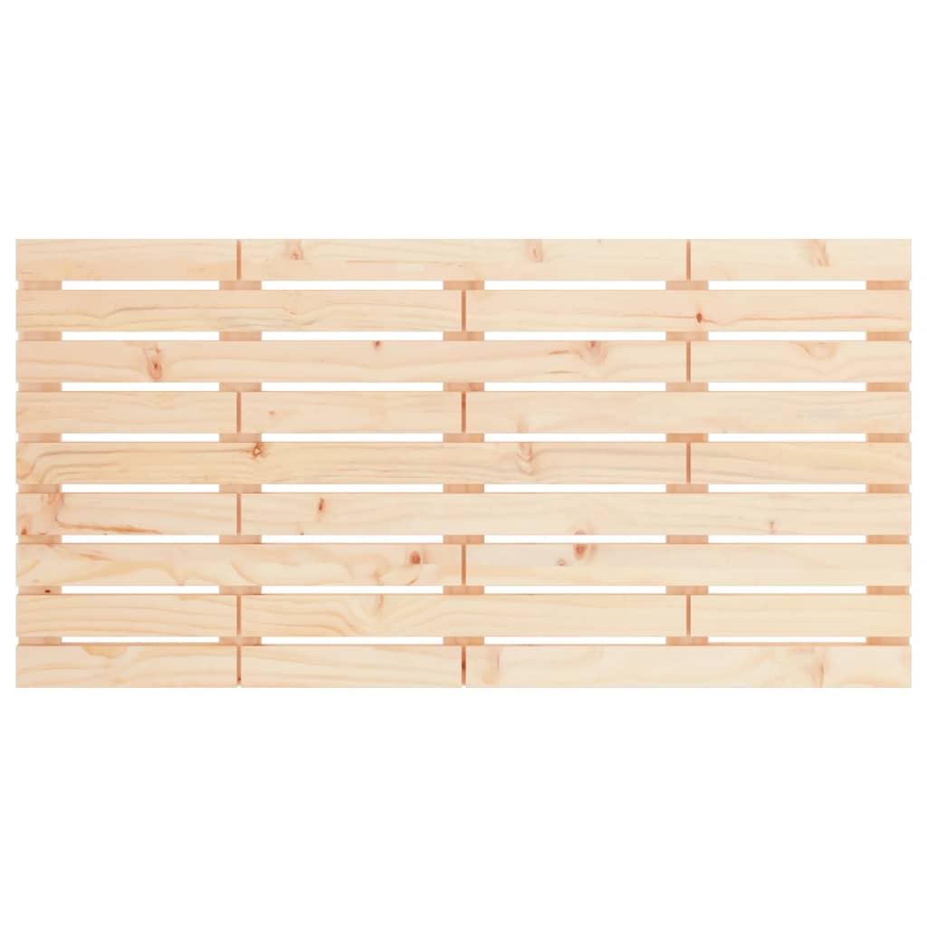 vidaXL Tăblie de pat pentru perete, 141x3x63 cm, lemn masiv de pin vidaXL Tăblie de pat pentru perete, 141x3x63 cm, lemn masiv de pin