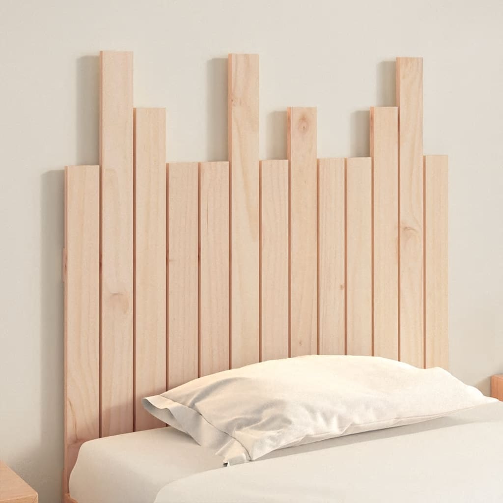 vidaXL Tăblie de pat pentru perete, 82,5x3x80 cm, lemn masiv de pin
