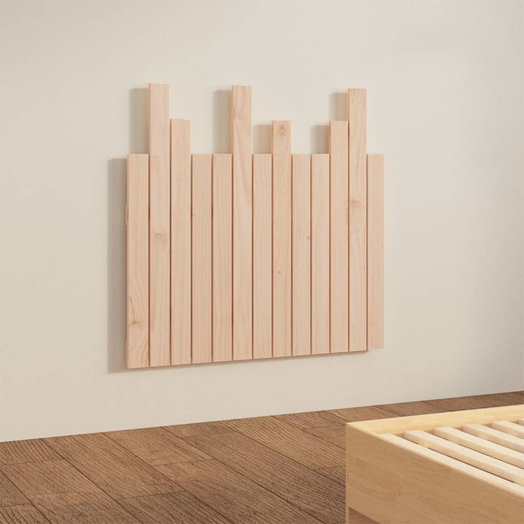 vidaXL Tăblie de pat pentru perete, 82,5x3x80 cm, lemn masiv de pin