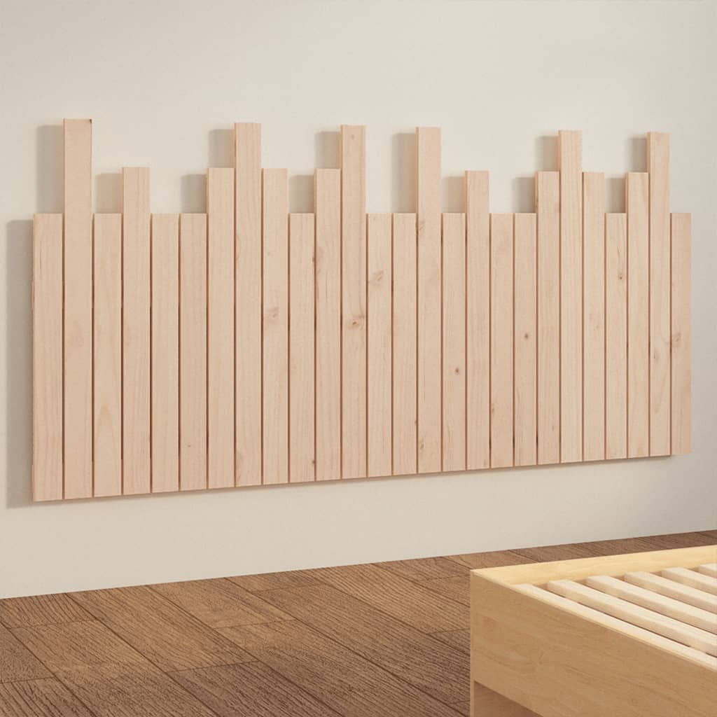 vidaXL Tăblie de pat pentru perete, 166x3x80 cm, lemn masiv de pin vidaXL Tăblie de pat pentru perete, 166x3x80 cm, lemn masiv de pin