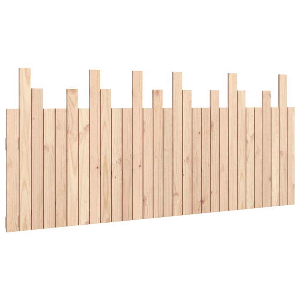 vidaXL Tăblie de pat pentru perete, 185x3x80 cm, lemn masiv de pin vidaXL Tăblie de pat pentru perete, 185x3x80 cm, lemn masiv de pin