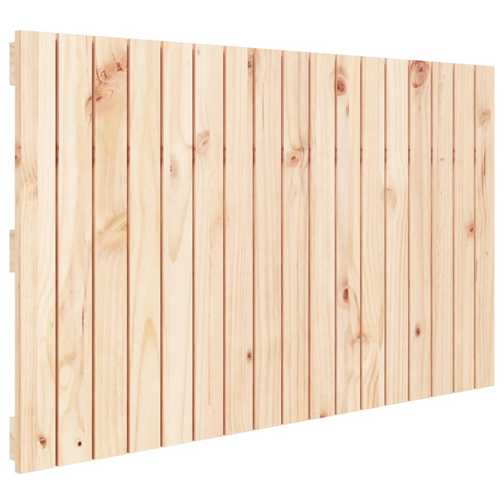 vidaXL Tăblie de pat pentru perete, 108x3x60 cm, lemn masiv de pin
