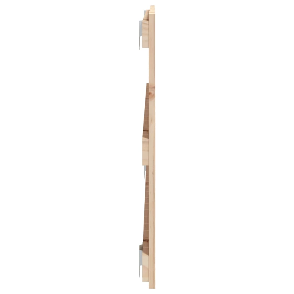 vidaXL Tăblie de pat pentru perete, 108x3x60 cm, lemn masiv de pin