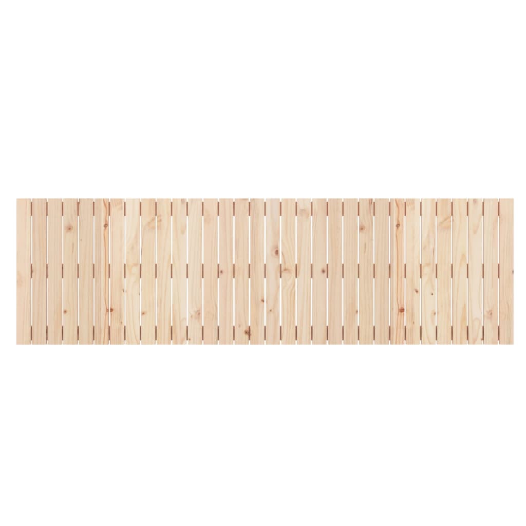 vidaXL Tăblie de pat pentru perete, 204x3x60 cm, lemn masiv de pin