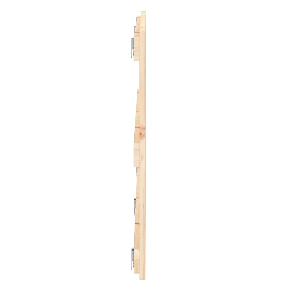 vidaXL Tăblie de pat pentru perete, 204x3x60 cm, lemn masiv de pin
