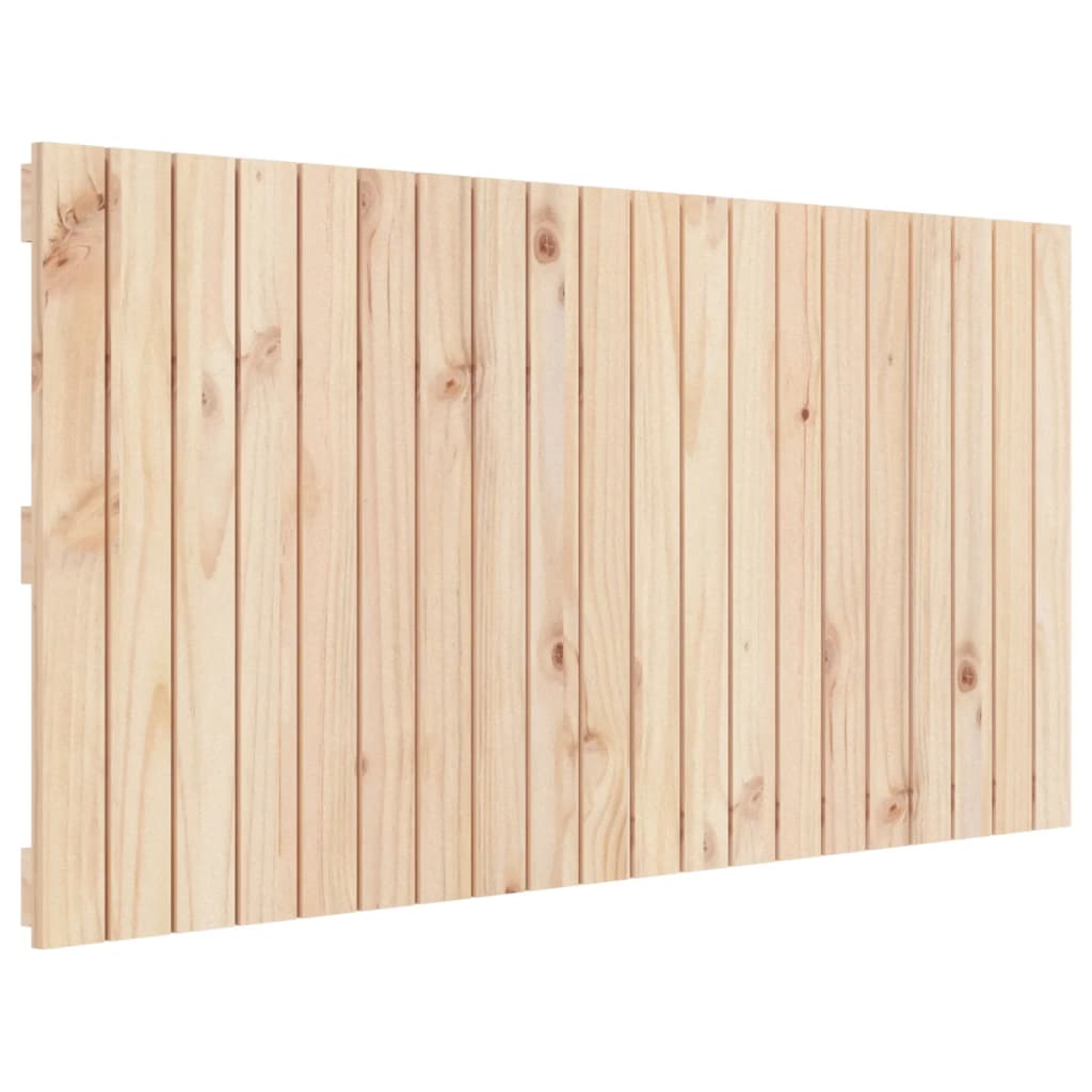 vidaXL Tăblie de pat pentru perete, 127,5x3x60 cm, lemn masiv de pin vidaXL Tăblie de pat pentru perete, 127,5x3x60 cm, lemn masiv de pin