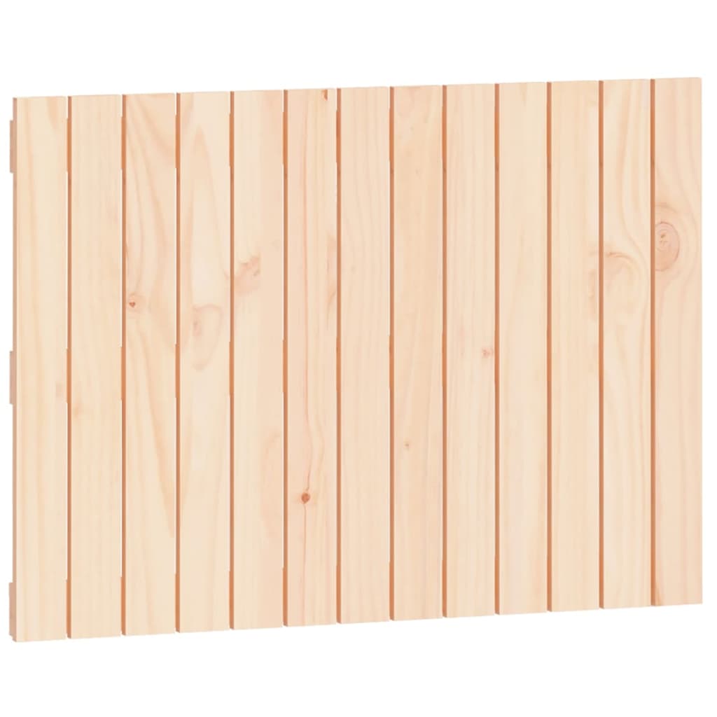 vidaXL Tăblie de pat pentru perete, 82,5x3x60 cm, lemn masiv de pin vidaXL Tăblie de pat pentru perete, 82,5x3x60 cm, lemn masiv de pin