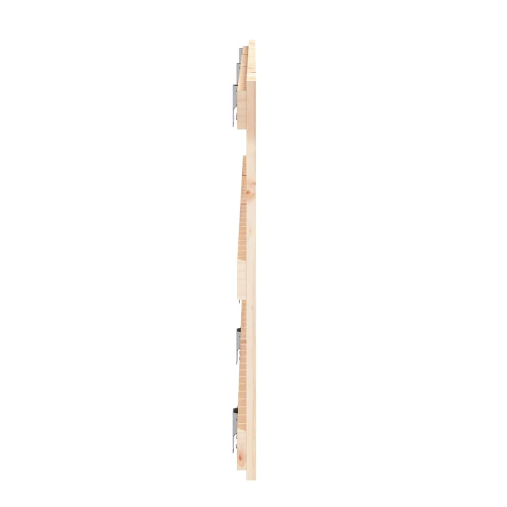 vidaXL Tăblie de pat pentru perete, 185x3x60 cm, lemn masiv de pin