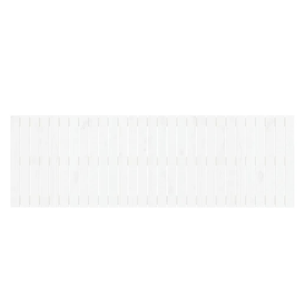 vidaXL Tăblie de pat pentru perete, alb, 185x3x60 cm, lemn masiv pin vidaXL Tăblie de pat pentru perete, alb, 185x3x60 cm, lemn masiv pin